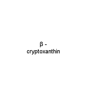β - cryptoxanthin